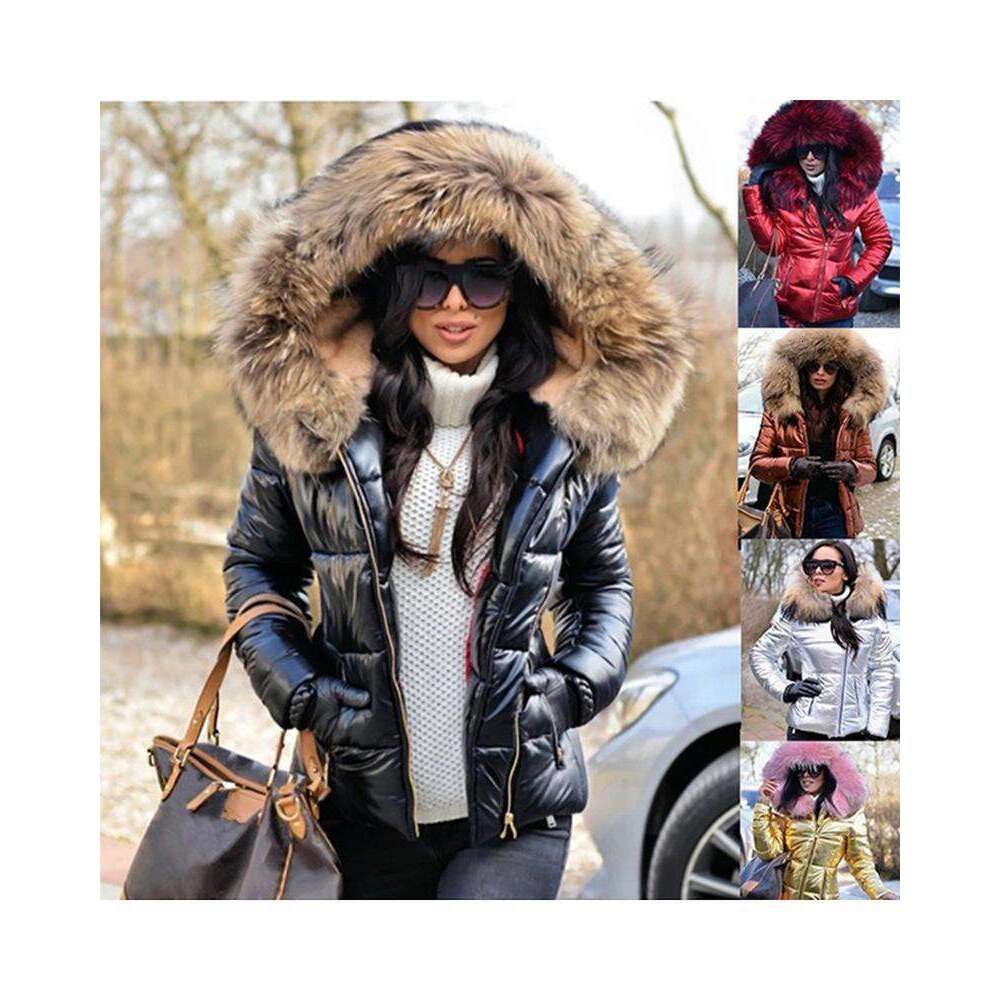 2024 Autumn and Winter New Down Short Womens Cotton Warm Coat