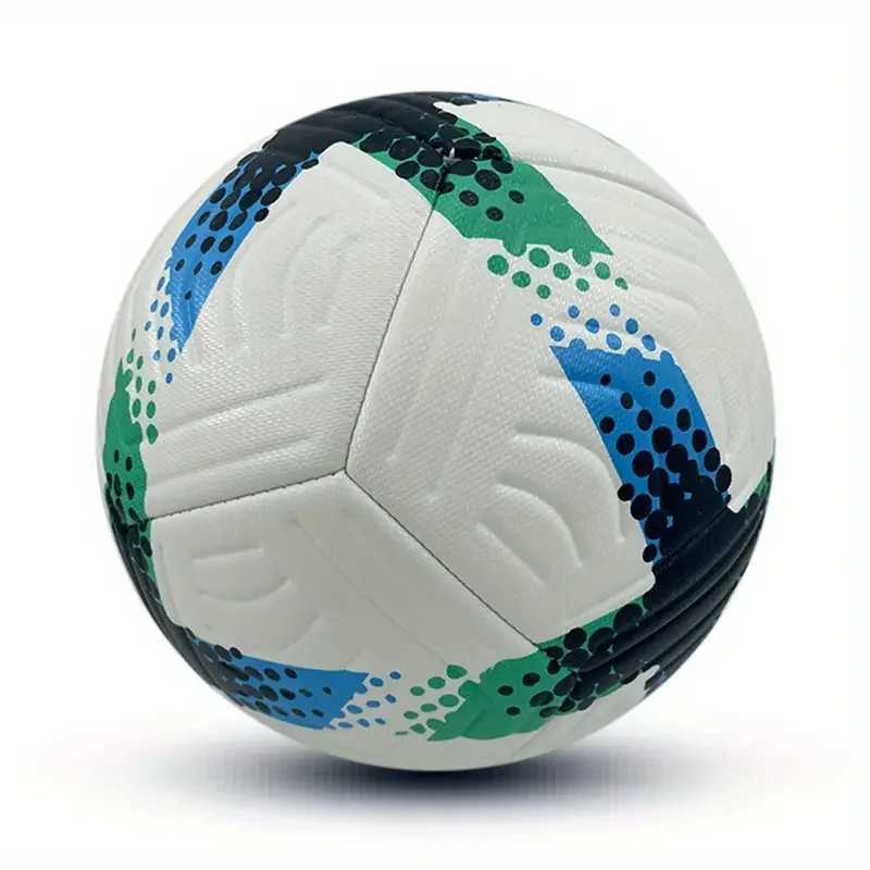 High quality football official size 5 PU material machine fixed target team outdoor competition football training balloon footballW241008