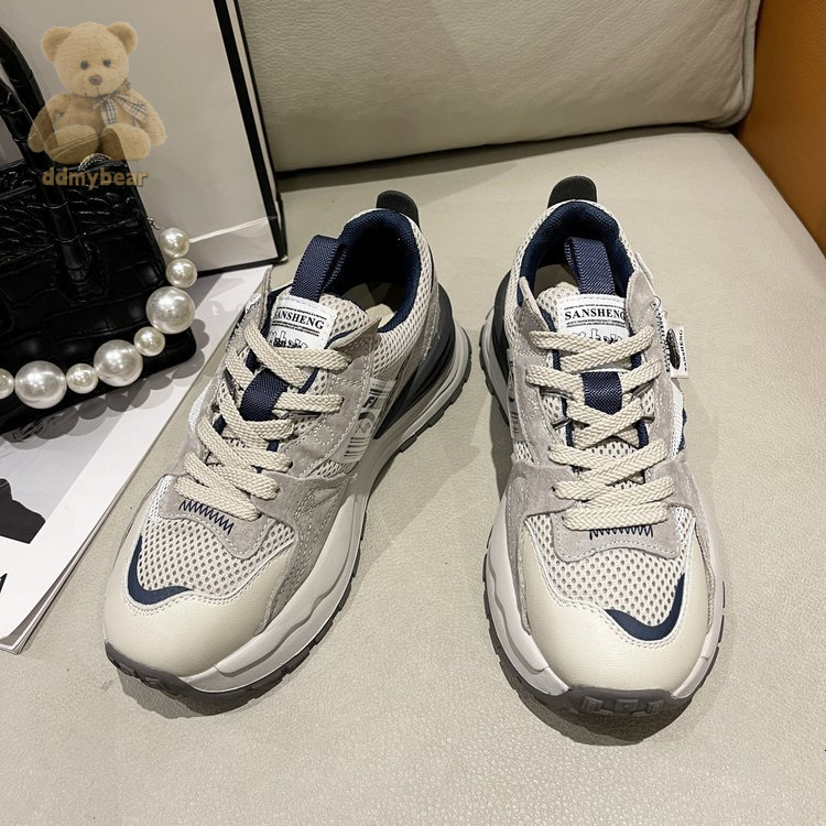 Ddmybear Thick Soled Dad For Women 2024 New Forrest Gump Breathable Versatile Casual Sports Shoes Instagram Trend Chinese Brand Shoes F1018-69