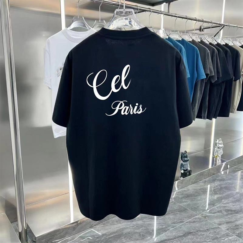 24SS Men's Tees Tshirt Summer fashion Mens Womens Designer Paris T Shirts Short Sleeve Tops Letter Cotton Tshirts Clothing Shirt High Quality Clothes Asian size S-5XL