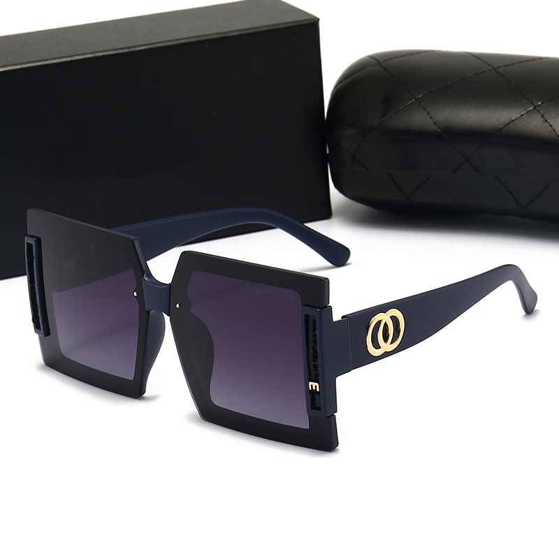 Designer sunglasses fashion polarized sunglasses UV resistant luxury sunglass men women Goggle Retro square sun glass Casual eyeglasses with box good gift