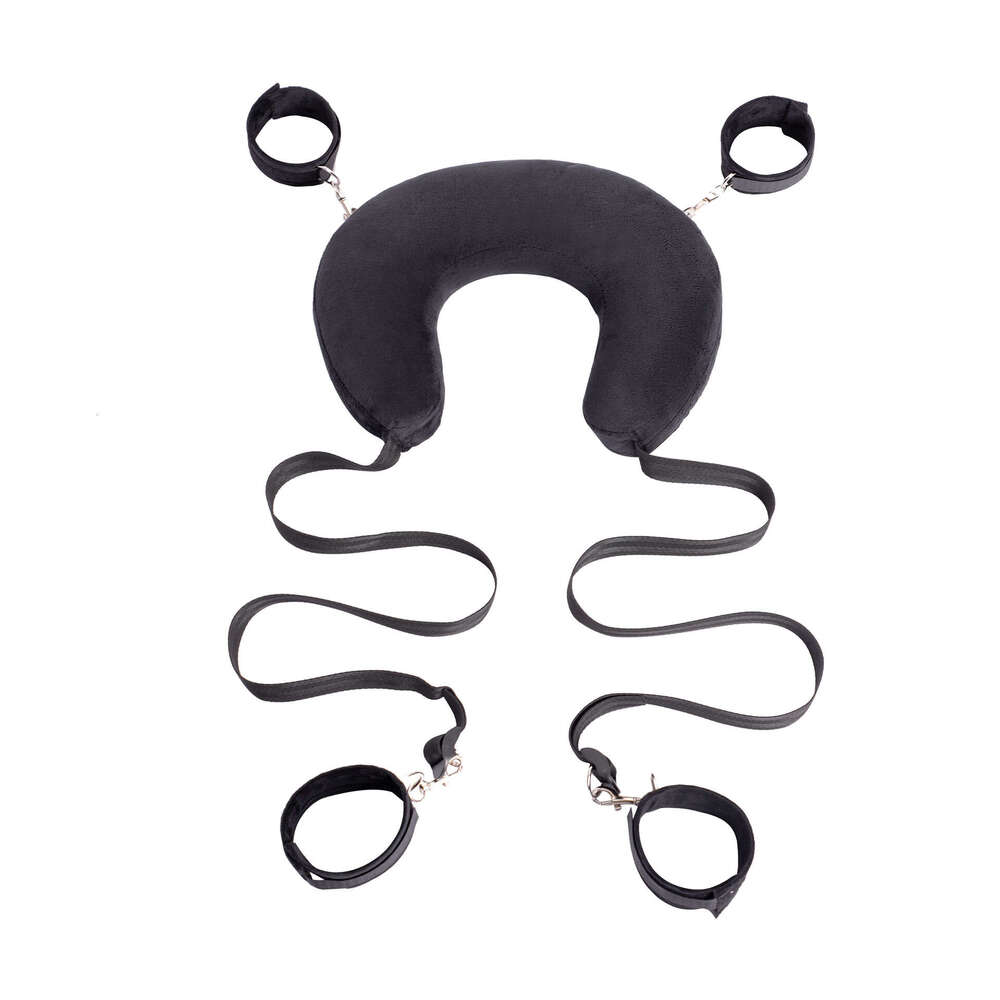 SM Sex Toys Multi functional U-shaped Split Leg Pillow SM Sex Training Binding Handcuffs Foot Cuffs Alternative Adult Products