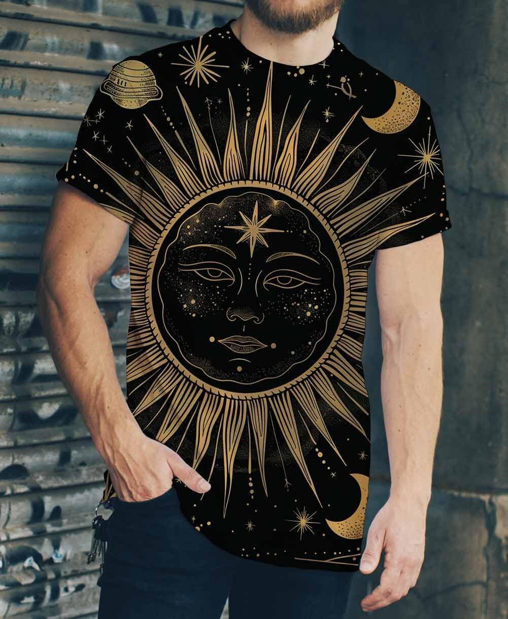 Mens T shirt 3D Printed Graphic Short Sleeve T-Shirts for Men graphic tee Casual tops summer clothes Short sleeve fashion cool