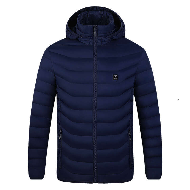 Winter intelligent electric suit USB heating constant temperature cotton jacket men and women