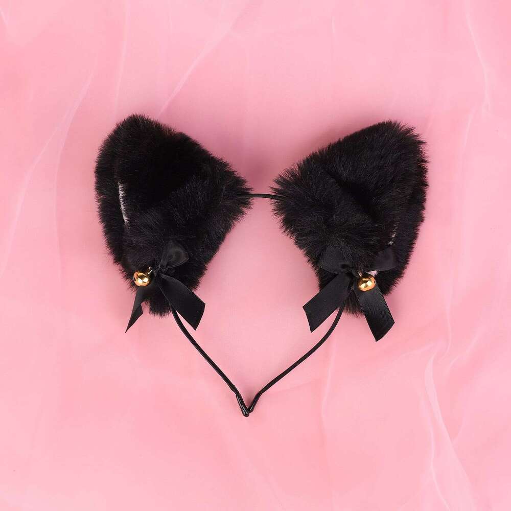SM Sex Props Furuikong Role Playing Set Cat Claw Anal Plug Milk Clip Bell Sex Collar Lace Eye Mask