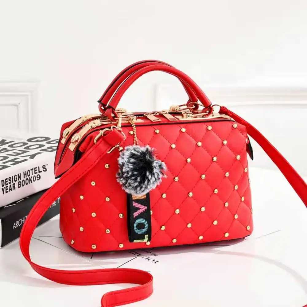 New Shoulder Diagonal Bag Korean Edition Fashion Leisure Womens Small Square Cross Body Bag Jinli 25X13X16cm Z241009