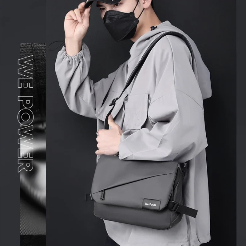 Large capacity Busos mens simple and fashionable bag waterproof business briefcase crossover luggage 241008