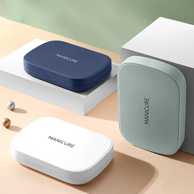 18 piece nail clipper set for convenient beauty tools manual nail clippers foot massage knives ear peeling knives nail tools 240927