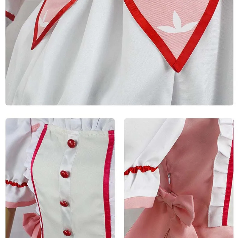 Cosplay anime Kaname Madoka cosplay costumes Magica dresses wigs manga exhibition 241007