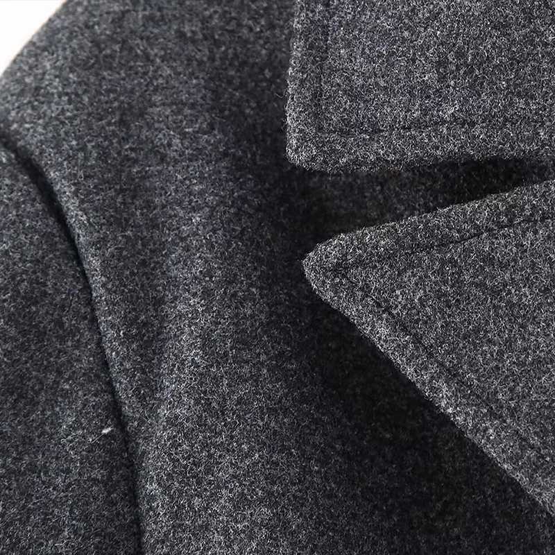 Elegant Faux Fur Long Coat Women Long Sleeve Lapel Loose Woolen Female Maxi Outwears 2024 Autumn Winter Luxury Gary Lady JacketsX241009