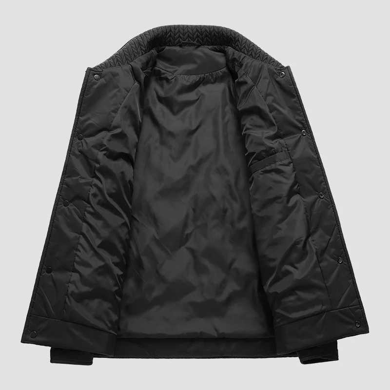 Winter New Mens Hooded Down Jacket Thickened Cold proof Warm and Casual Down Jacket with 90% Duck Down Content High Quality LX241009