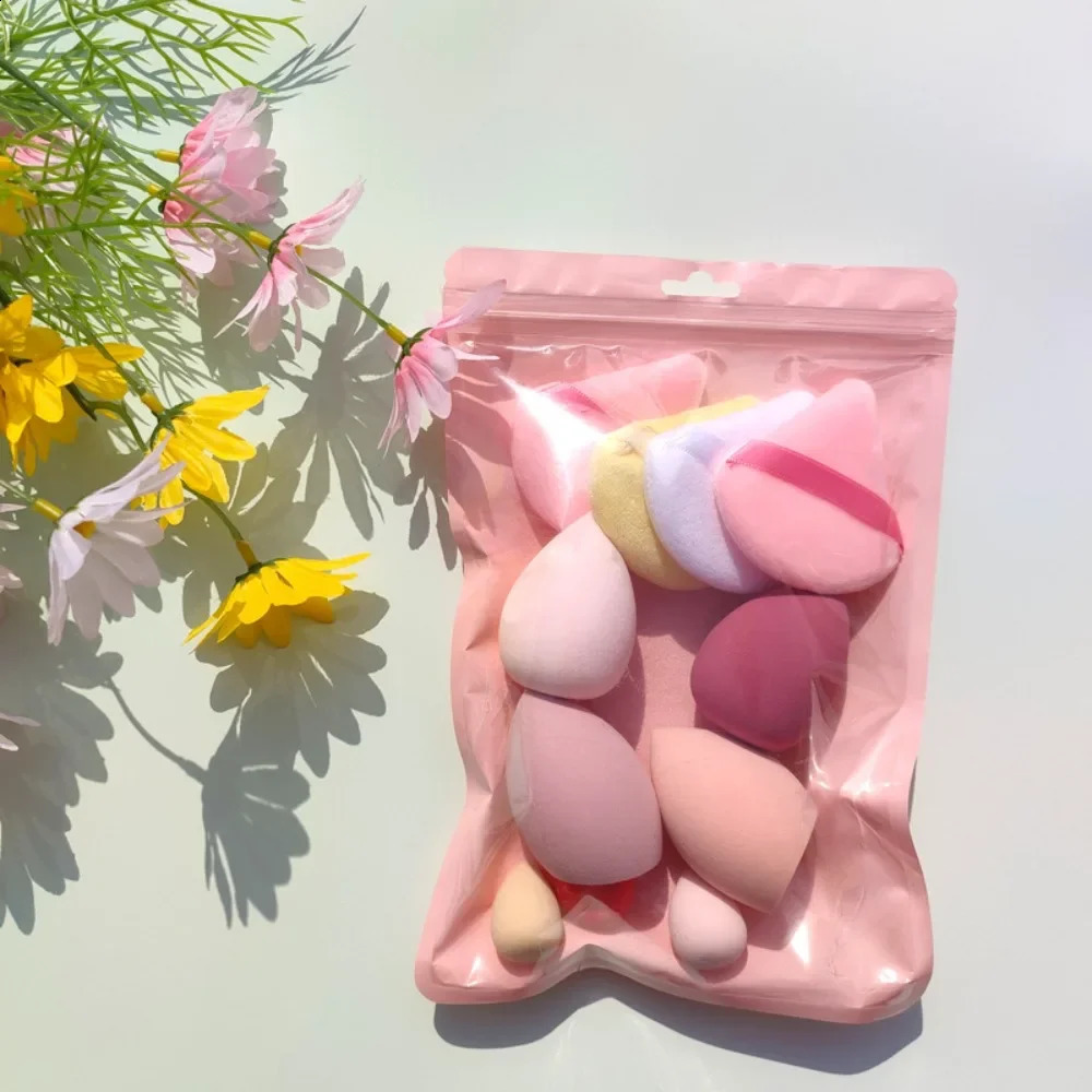 11/12 pieces of cosmetics - Puff Makeup Sponge Blender Beauty Egg Base Sponge Powder Puff Womens Makeup Accessories Beauty Tools 241008