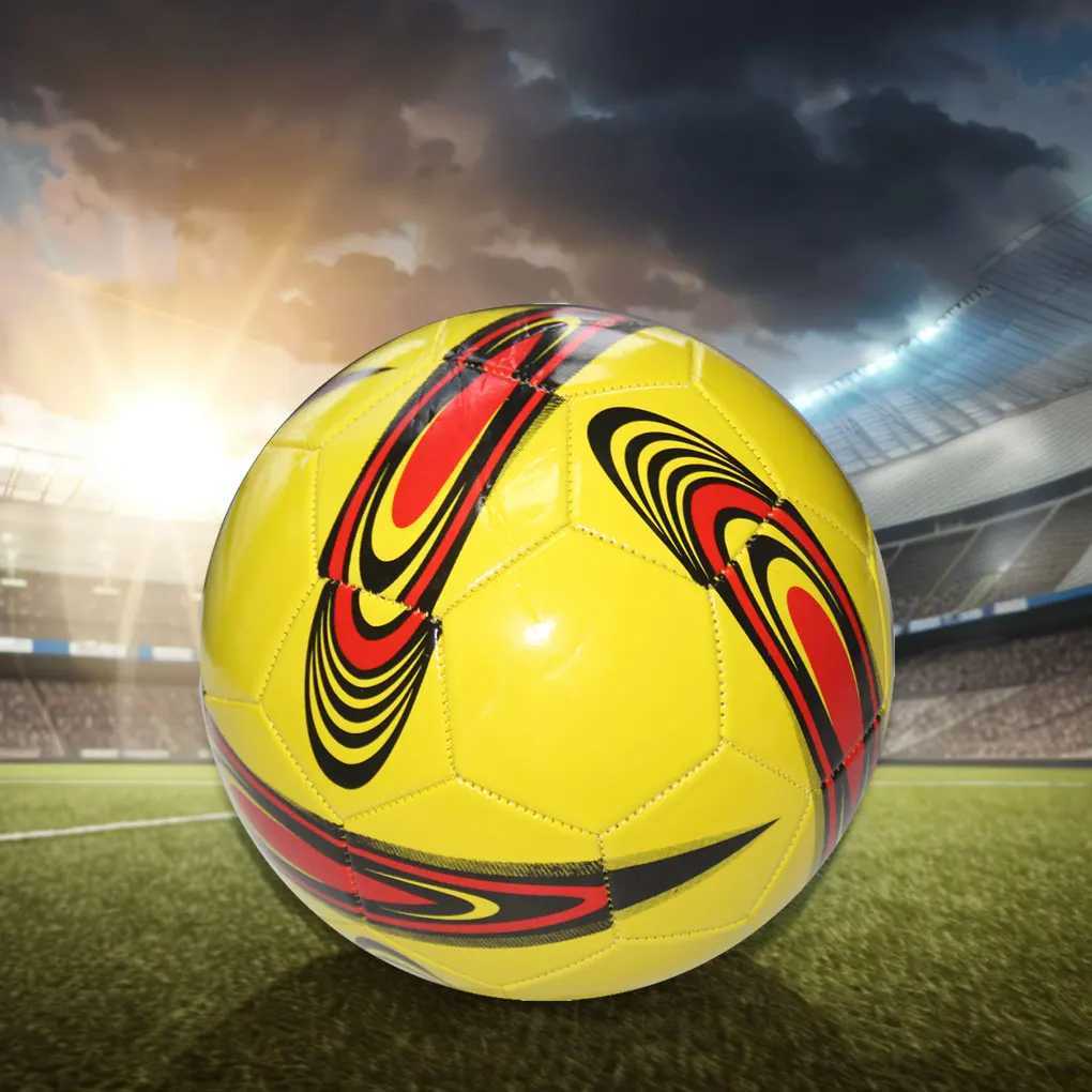 Football Ball Official Size 5 Match Football Ball Prure Proof PVC Machine Stitching Football Goal Ague Ball Sports TrainW241008