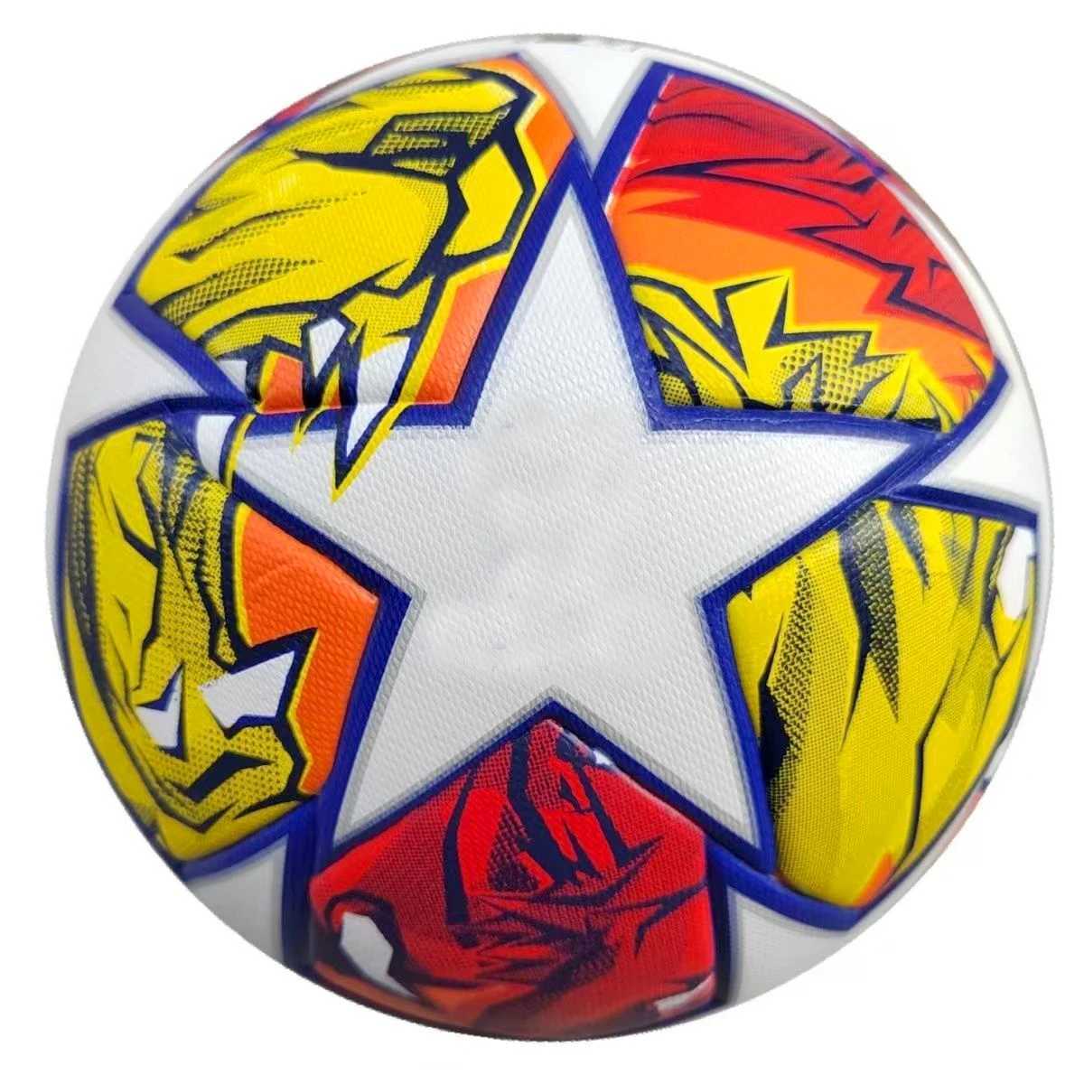 Official Size 5 PU Football High Quality Seam Goal Team Match Ball Football TrainingW241008
