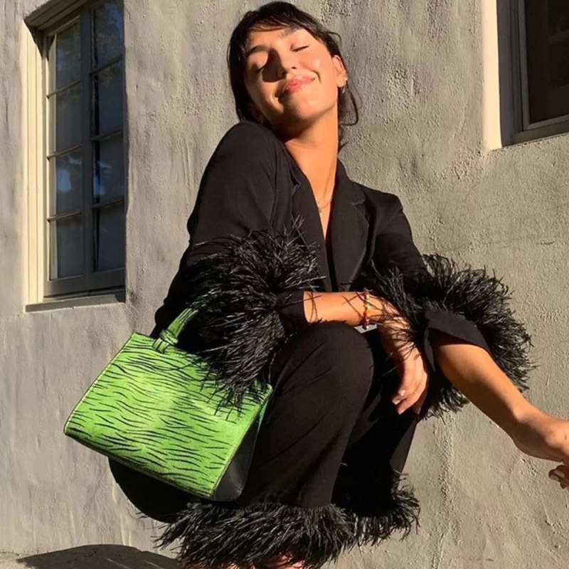 NHKDSASA Sleepwear For Women New Cute Silk Cotton Light Ostrich Wool Pamas Two-Piece Set Solid Color Home Suit