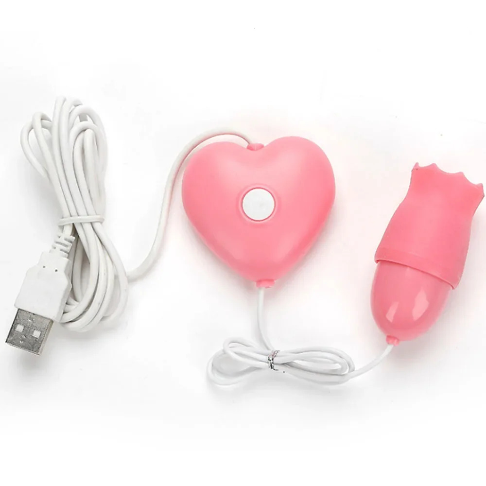 USB vibrating egg tongue licking vibrator Nipple Clitoris stimulator Gspot massager female vaginal ball sex toy 241009