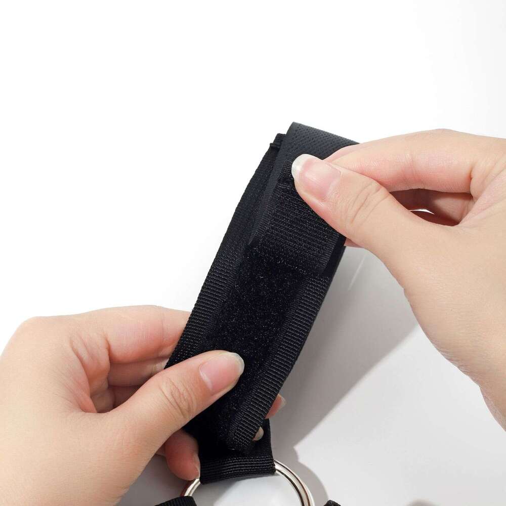 Foreign trade SM adult sex toy manufacturer wholesale reverse back hand and neck restraint straps reverse back restraint handcuffs collars