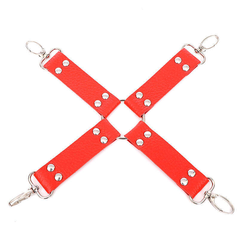 Sexy SM products for women, binding straps, cross shaped buckles, handcuffs, accessories, female slave training, alternative torture tools