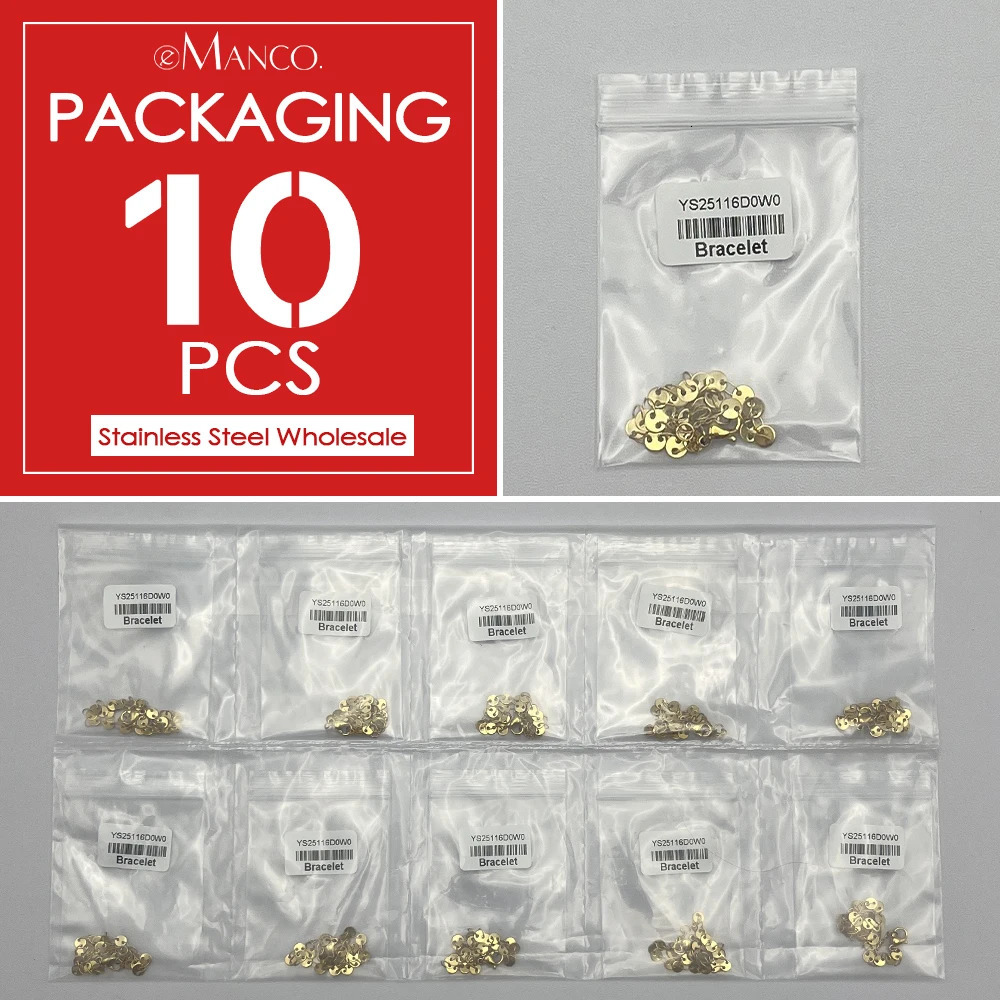 10 Original Niche n Stainless Steel Adjustable Fashion Exquisite Jewelry Round Chain Bracelet Direct 240912