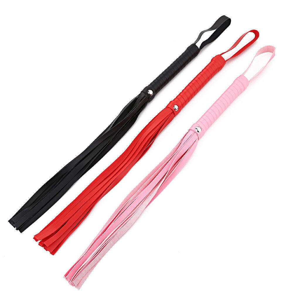 SM adult product training leather SP tool whip PU couple alternative toy playful leather whip dispersal whip