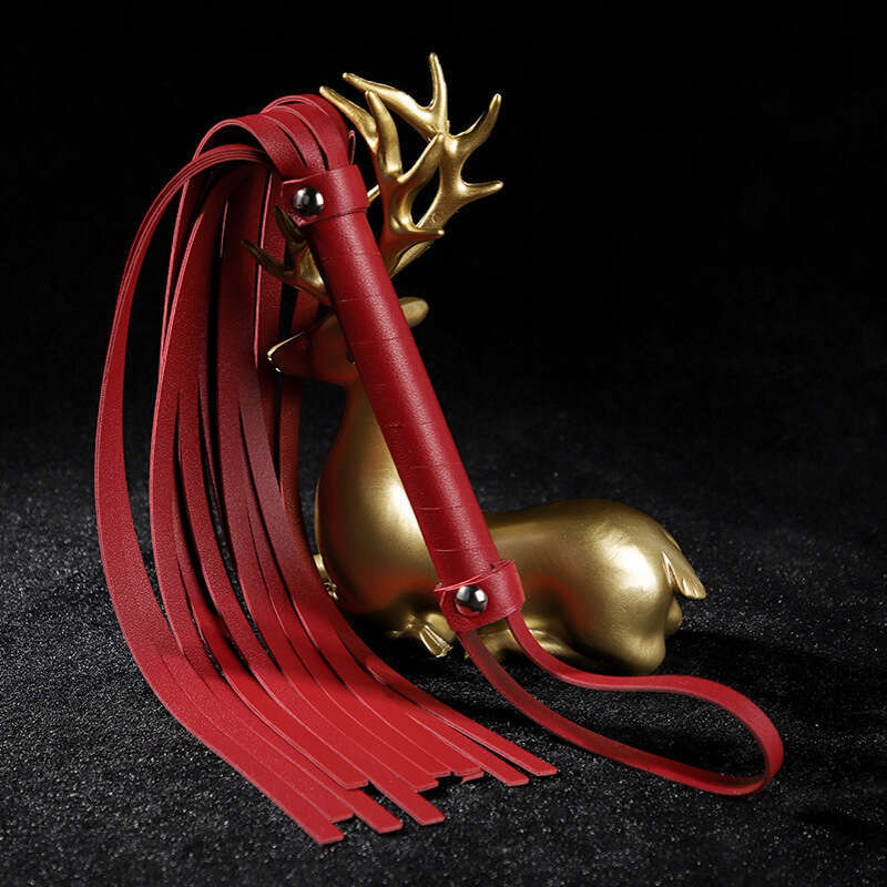 Training female slave SM props 10 piece set leather SM set fun handcuffs strap storage bag alternative adult products