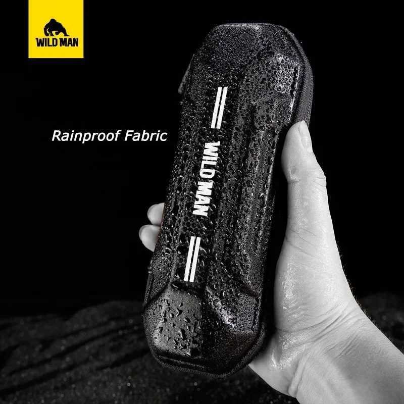 Wild person hard shell bicycle bag rainproof bicycle repair kit road bicycle bag Mtb frame bag W241008 W241008