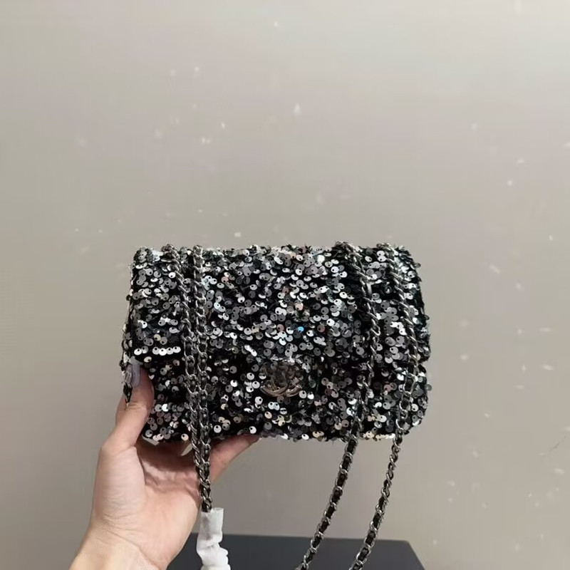 Classics designer Luxury Bags Top Quality sequin Chain Bag Luxury Flap Bags classic Shoulder Bag Lady Crossbody Handbag Messenger Bag Wallet Purse