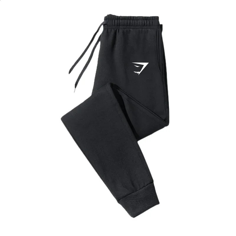 Men joggers casual pants fitness sportswear tracksuit anime bottoms breathable sweatpants track 240911