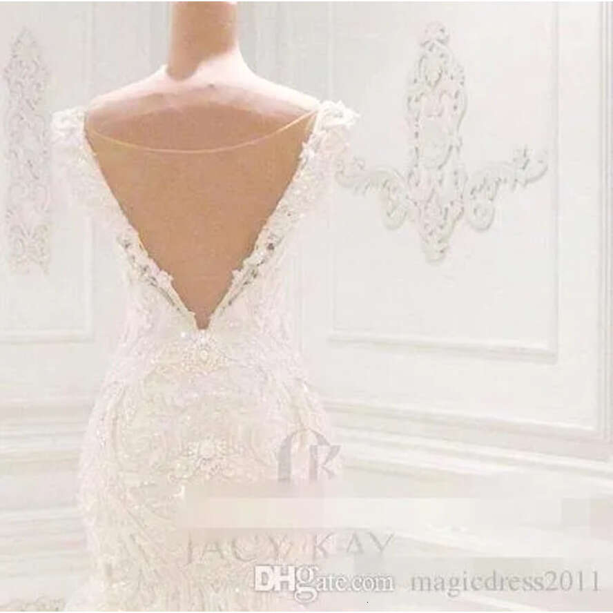 Mermaid Wedding Sexy 2022 Dresses Backless V-Neck Bridal Gowns Off The Shoulder Bc0221 W59