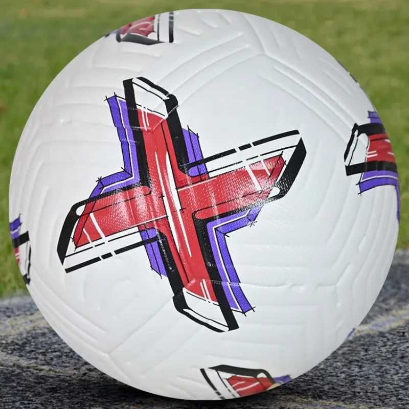 Standard Size 5-Ball PU Hot Adhesive Seam Anti Akage Football Adult Indoor or Outdoor Lawn Training Match FootballW241008