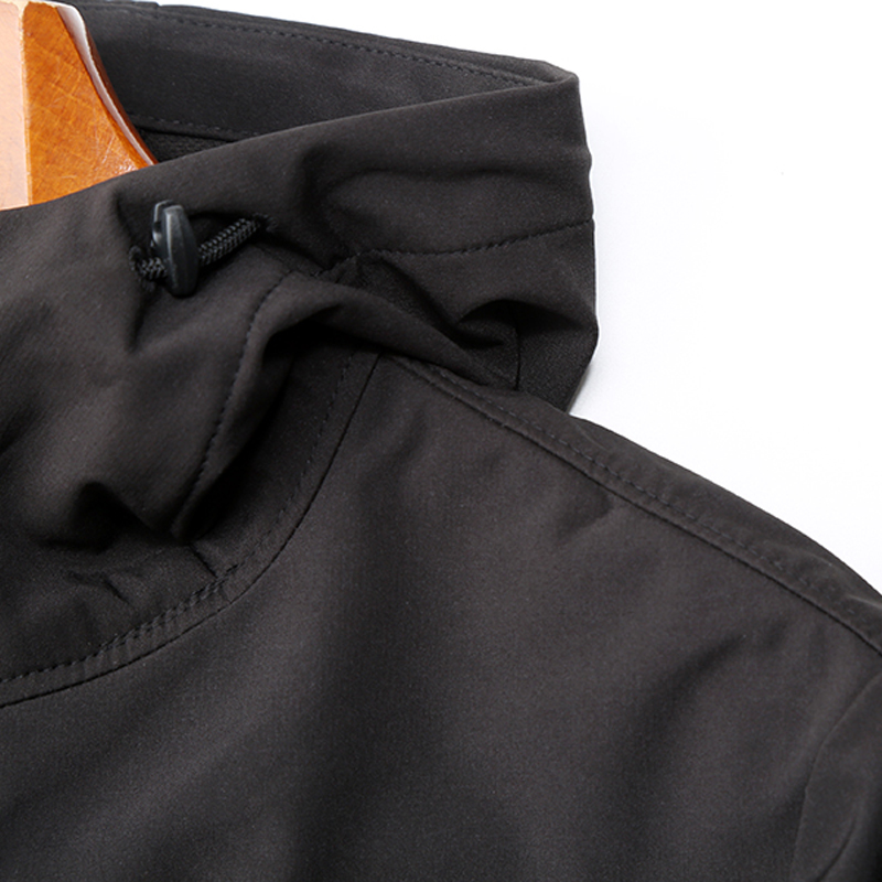 Fall/Winter Windproof Hooded Men's Loose American Toog Waterproof Jacket Coat