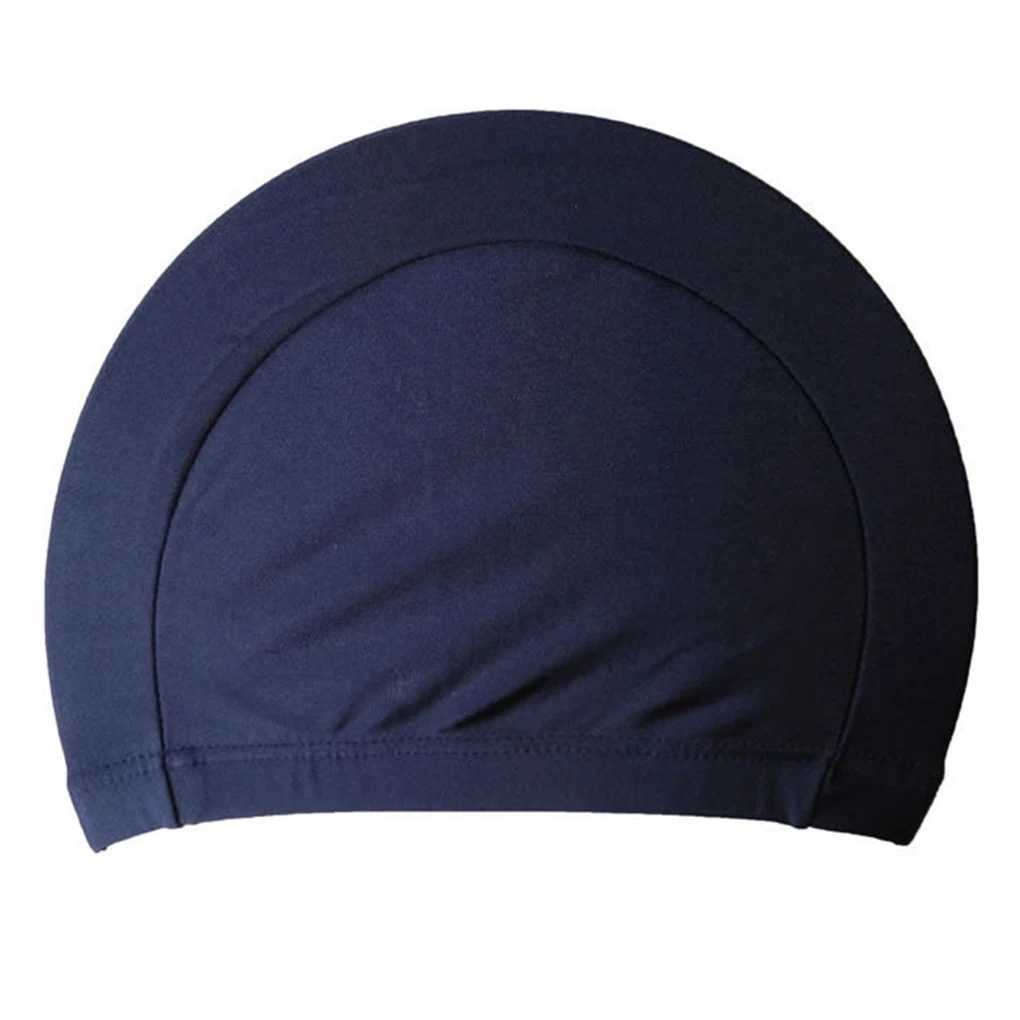 No size fabric to protect ears long hair sports size swimming cap sports ultra-thin shower cap CL241009