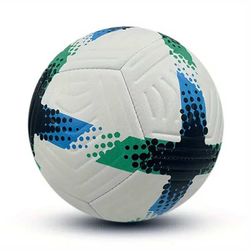 High quality football official size 5 PU material machine fixed target team outdoor competition football training balloon footballW241008