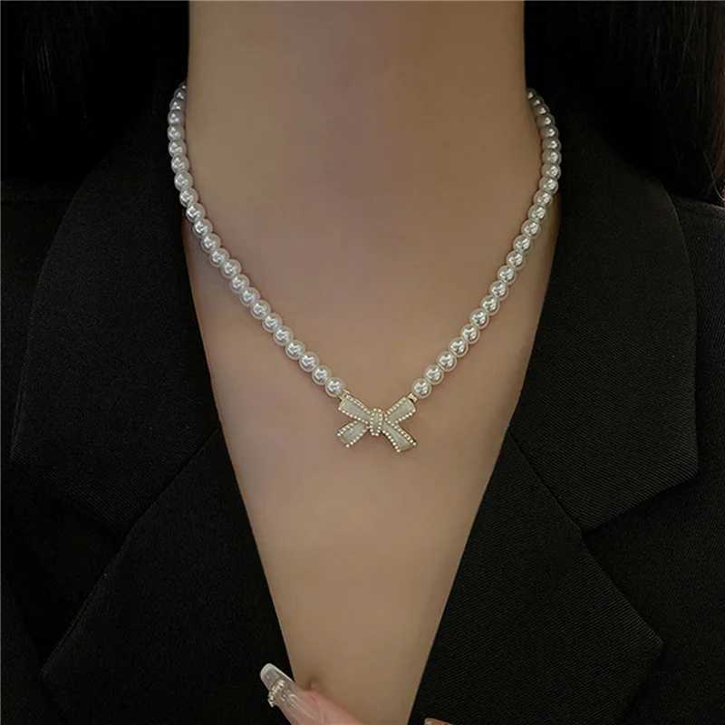 Coquette Aesthetic Pearl Necklace Korean Fashion Necklace Planet Necklace Heart Pendant Y2k Accessories Cool Girl Hip Hop Jewelry W250318