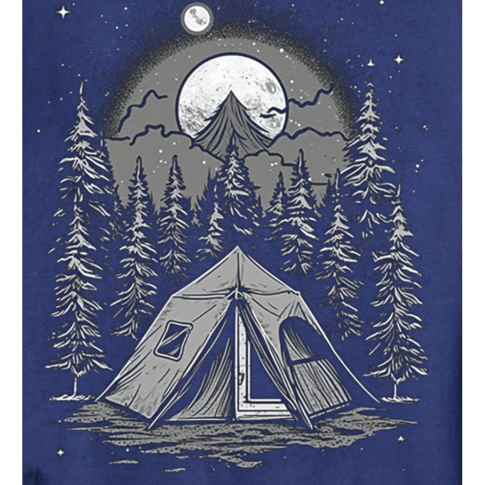 Long Sleeve Shirts for Men sweatshirt Camping Is The Tent Mountain Forest Camper Design Graphic Sweatshirt Tee Streetwear Casual tops clothes