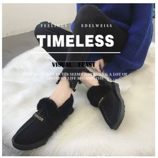2024 New Designer Winter Australian Cotton Shoes Integrated Fur Leather Thickened Warm Home Anti slip Snow Boots