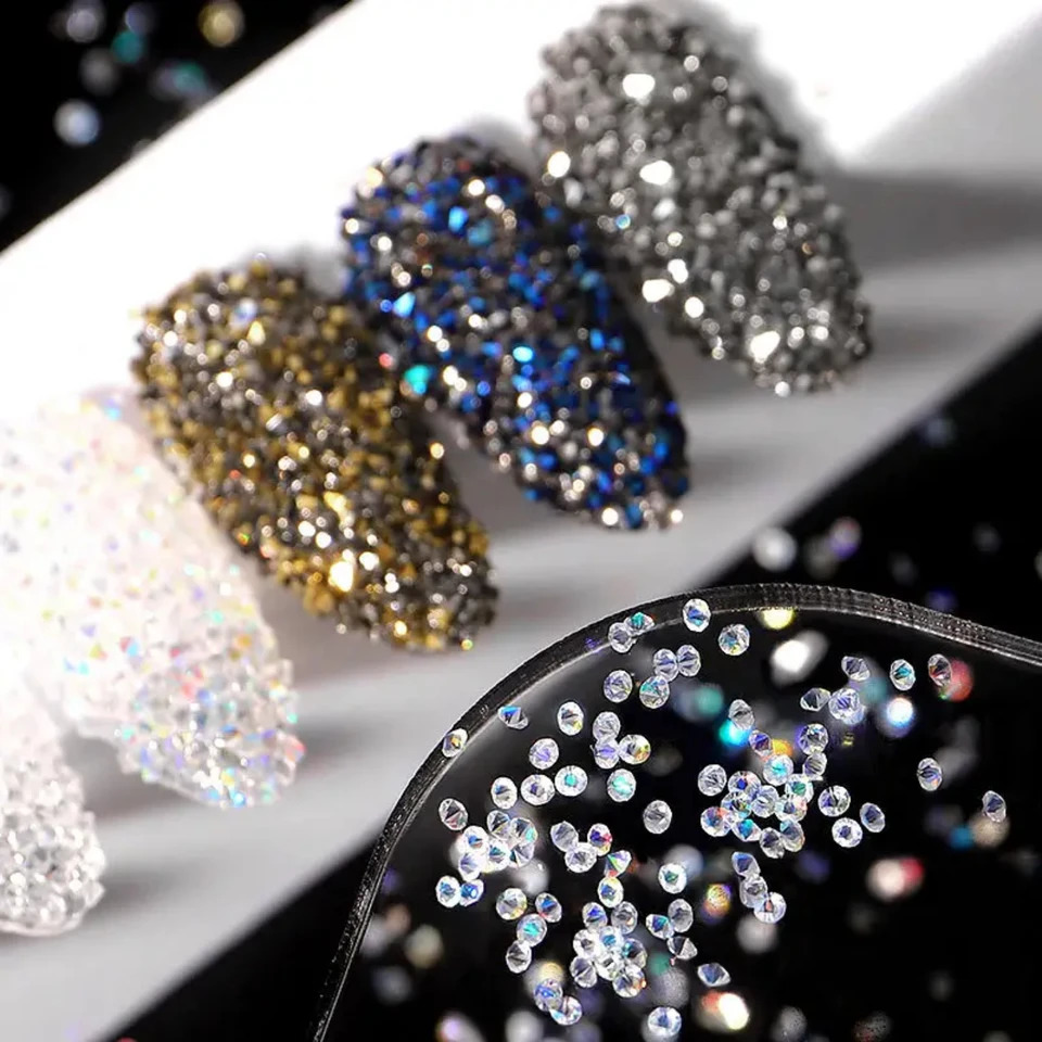 Sparkling Fairy Nail Art Sparkling Decoration Magic Adhesive Diamond for Sparkling Nails and Breathing Manipulation. D Charm Nail 241008