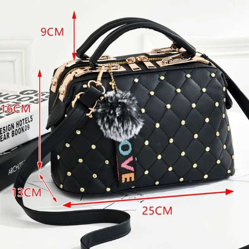 New Shoulder Diagonal Bag Korean Edition Fashion Leisure Womens Small Square Cross Body Bag Jinli 25X13X16cm Z241009