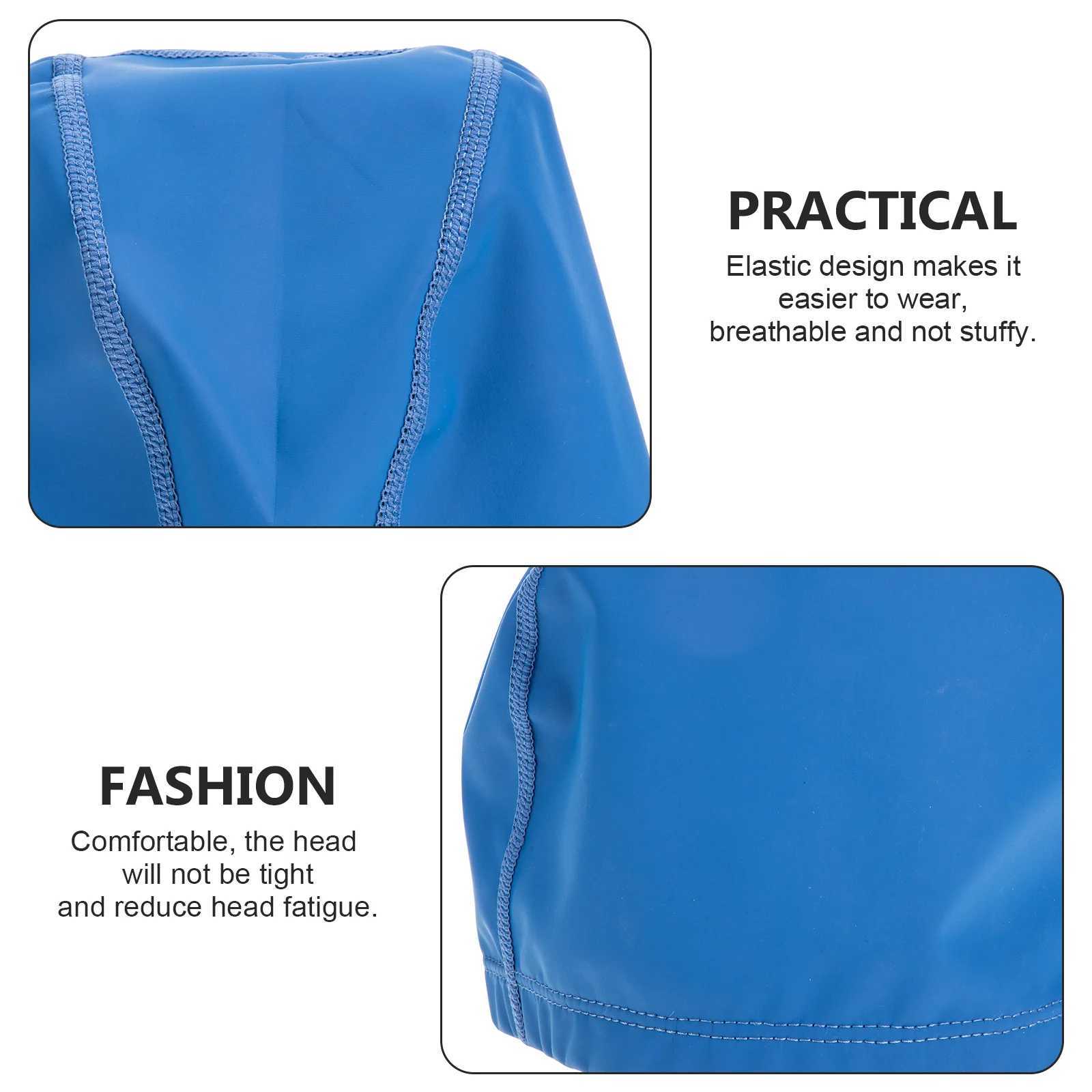 Mens swimming cap professional shower cap adult elastic waterproof portable CL241009