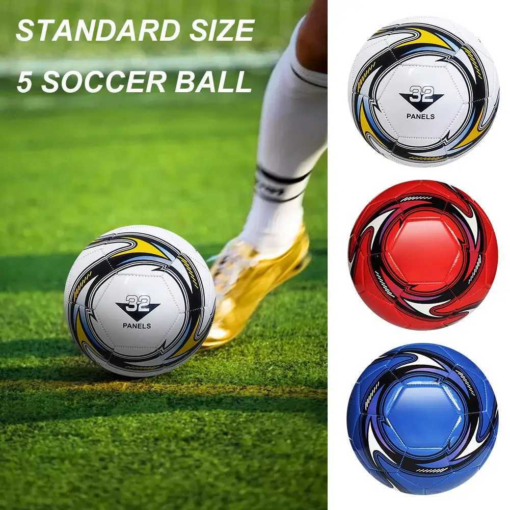 Standard size 5 Akproof campus football wear-resistant new rubber football elastic PU athlete footballW241008