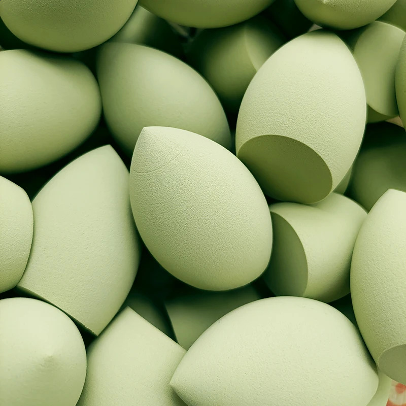 50 pieces/bag Wholesale Makeup Sponge Droplet Shape Makeup Soft Foundation Puff concealer Blending Beauty Tools 241008