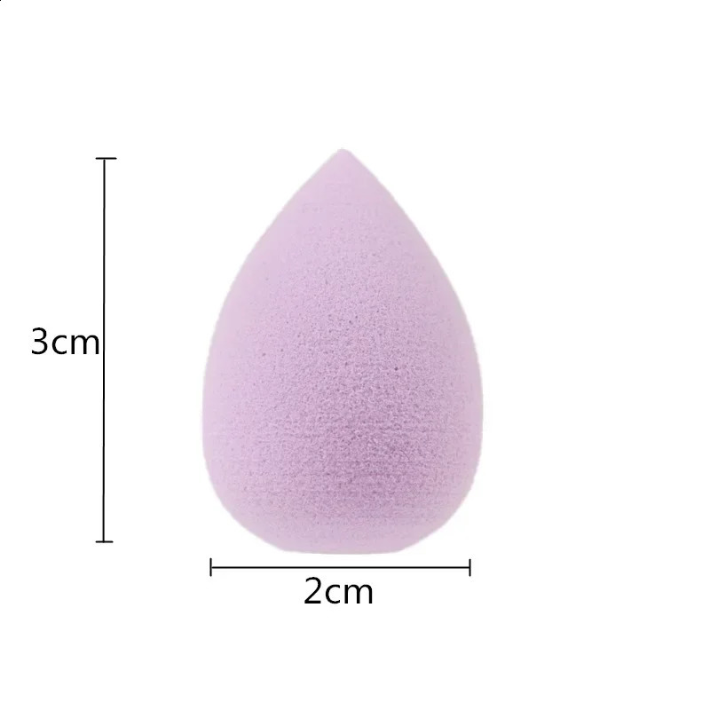 8 pieces/box cosmetic sponge set basic cream concealer cosmetic mixer tool with storage box beauty cosmetics powder puff 241008