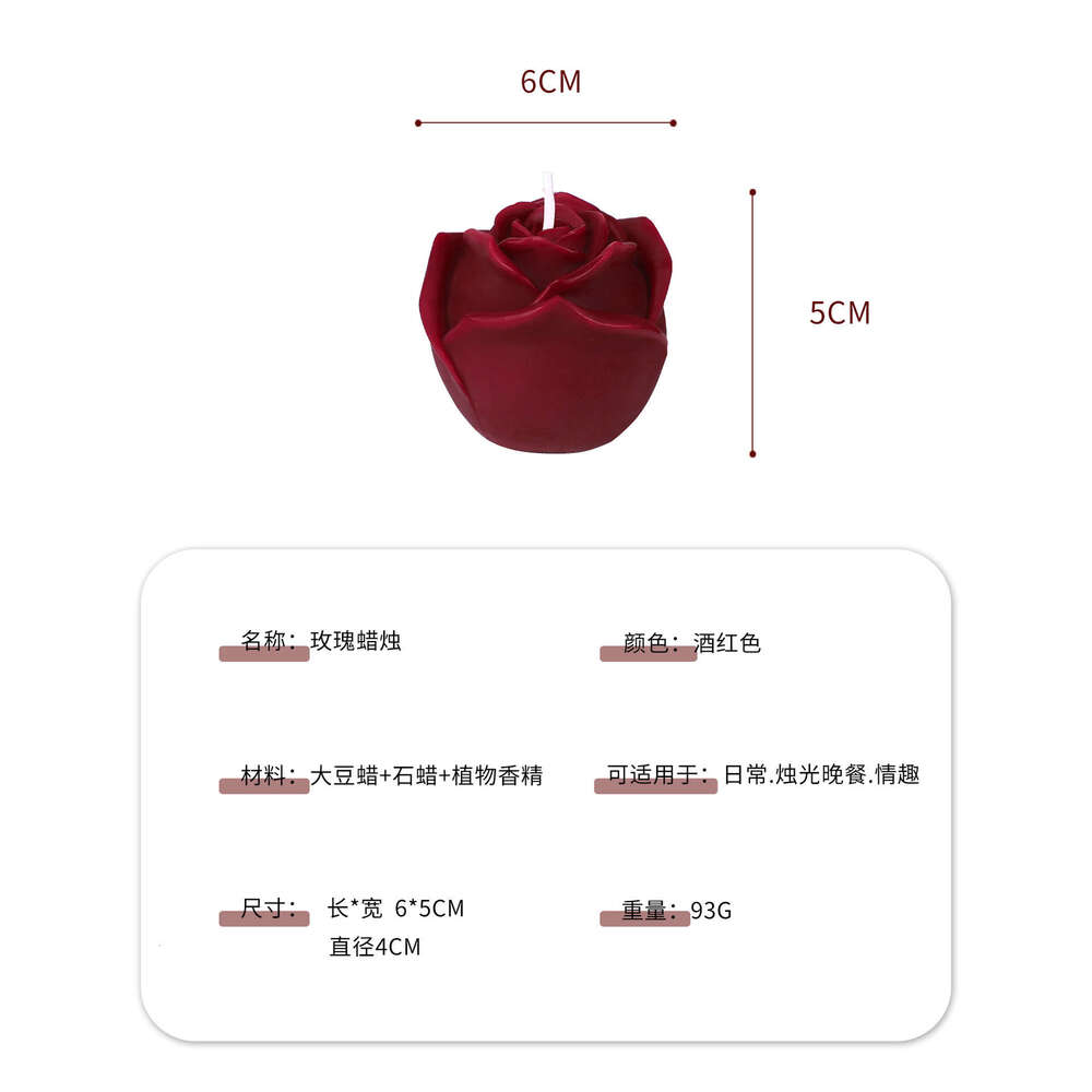 SM props, romantic candles, sexual teasing, training, drip wax, rose, low-temperature candles, SM alternative adult products, hair replacement