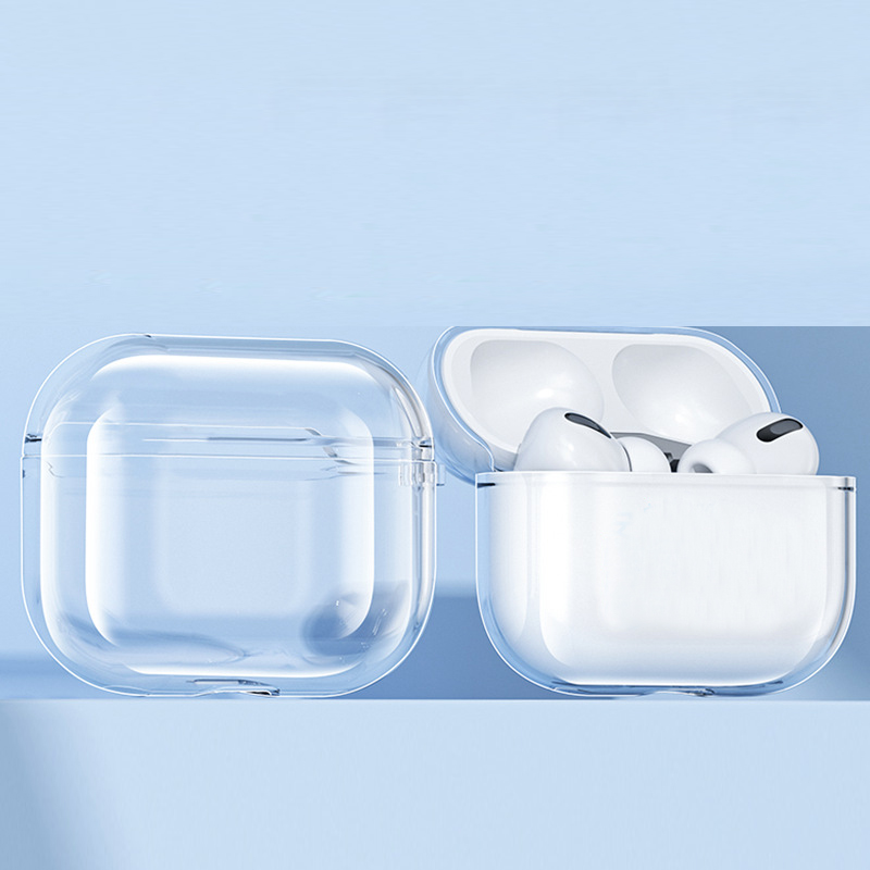 For 2024 AirPods 4 Airpods Pro 2 Airpods 3 TWS Wireless Headphones Earphone Bluetooth-compatible Waterproof Headset Accessories Solid Silicone Protective Cover