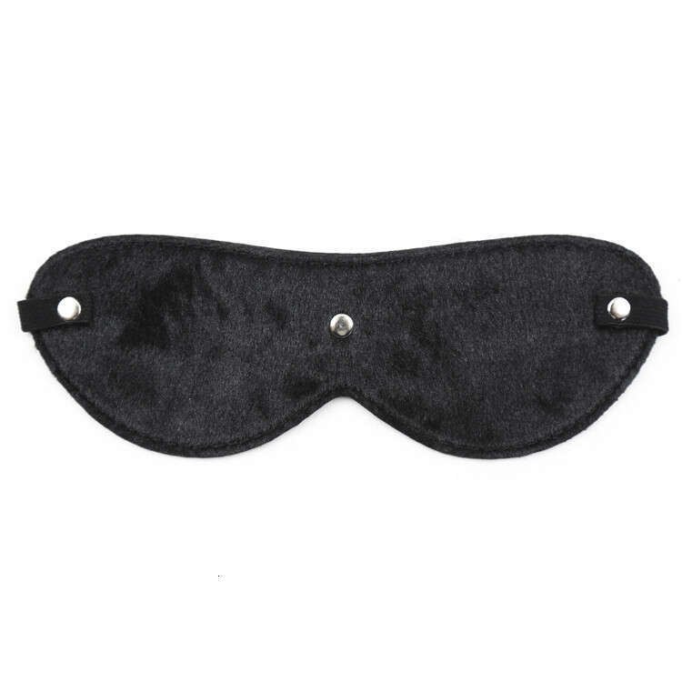 BDSM Wholesale Adult Plush Eye Mask with Three Nails Mask, Stage Prop Mask, Leather Eye Mask Manufacturer