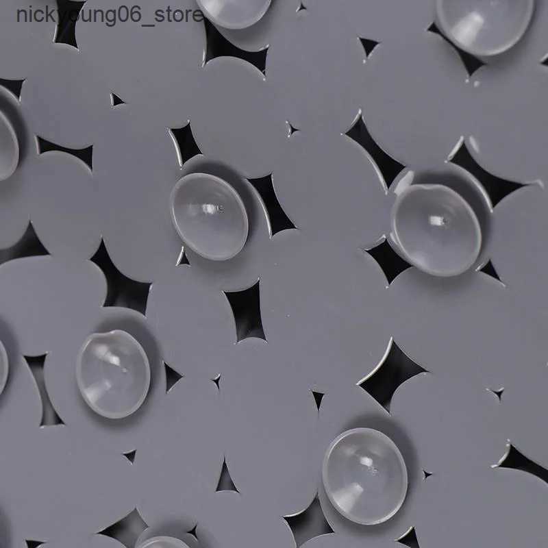 Non-Slip Bath Mats Pebble Stone Bath Mat Silicone Soft Non Slip Bathroom Rug With Suction Cup Mildew Resistant Bathtub Rug Washable Shower Mat L240910