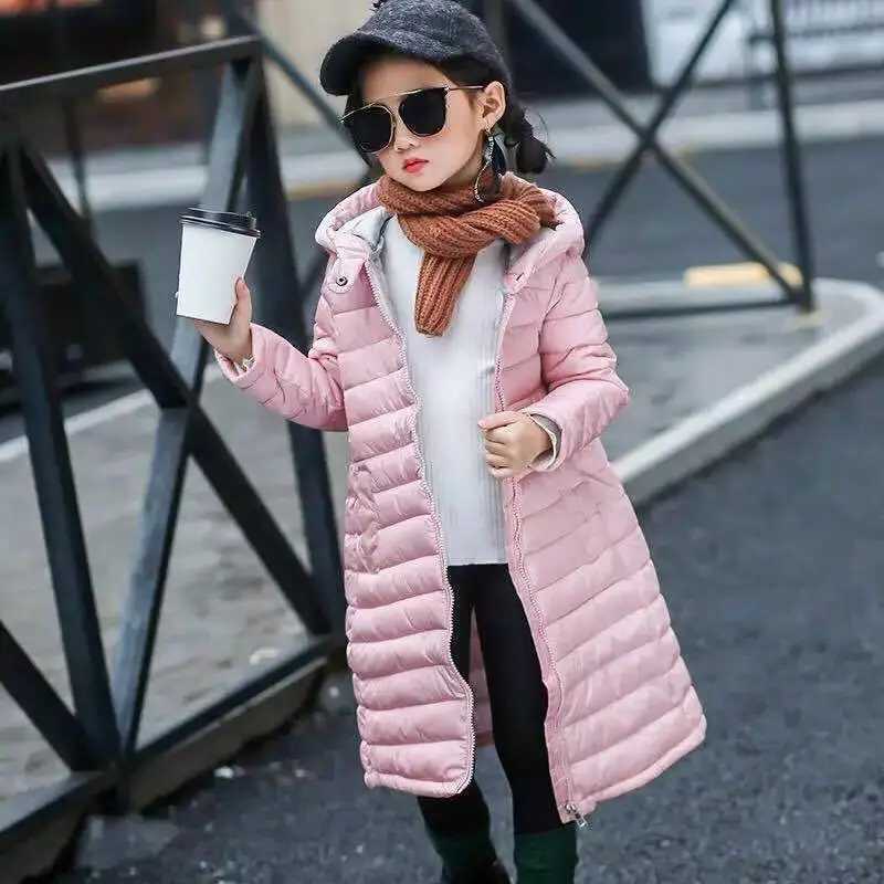 Down Coat Autumn and winter mens jackets girls clothing cotton padded hooded jackets outerwear childrens clothing Parkas soft and thin H241010