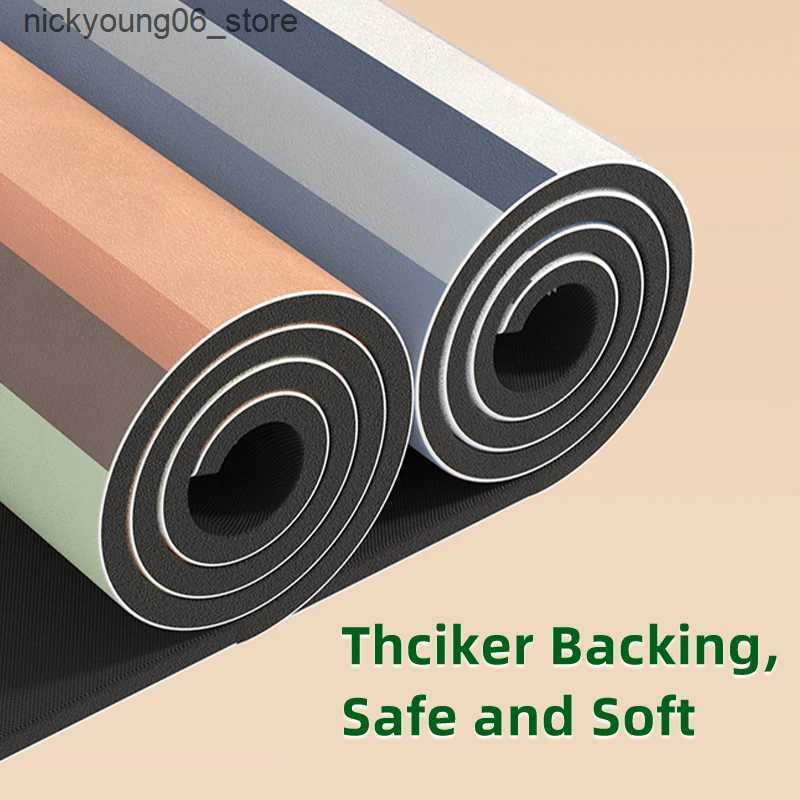 Non-Slip Bath Mats Bath Floor Mats Super Absorbent Bathroom Rug Anti-slip Diatomaceous Earth Foot Mat Quick Dry Toilet Carpet Doormat Washable L240910