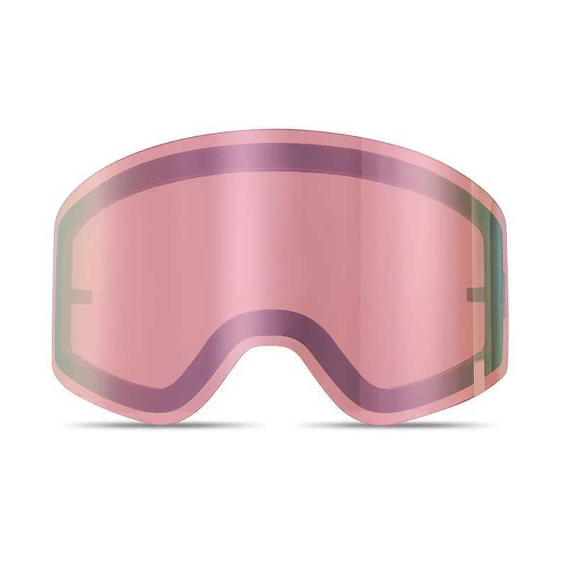 Golden cam skiing goggles with double-layer buckle womens skiing goggles breathable HD anti fog mens skiing goggles CL241010