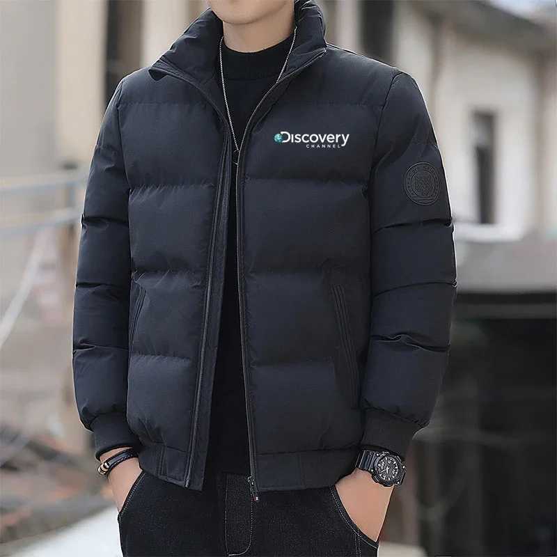 Men's Down Parkas 2024 New Mens Thick Warm Parka Winter Leisure Outdoor Jogging Windproof Sports Jacket Fashion Strt Mens Down Jacket 5XL Y241009
